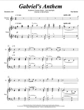 Load image into Gallery viewer, Gabriel&#39;s Anthem [Clarinet &amp; Piano]