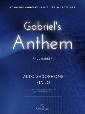Gabriel's Anthem [Alto Saxophone & Piano]
