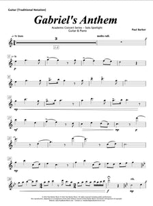 Gabriel's Anthem [Acoustic Guitar & Piano]