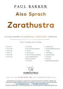 Also Sprach Zarathustra - Paul Barker Music 