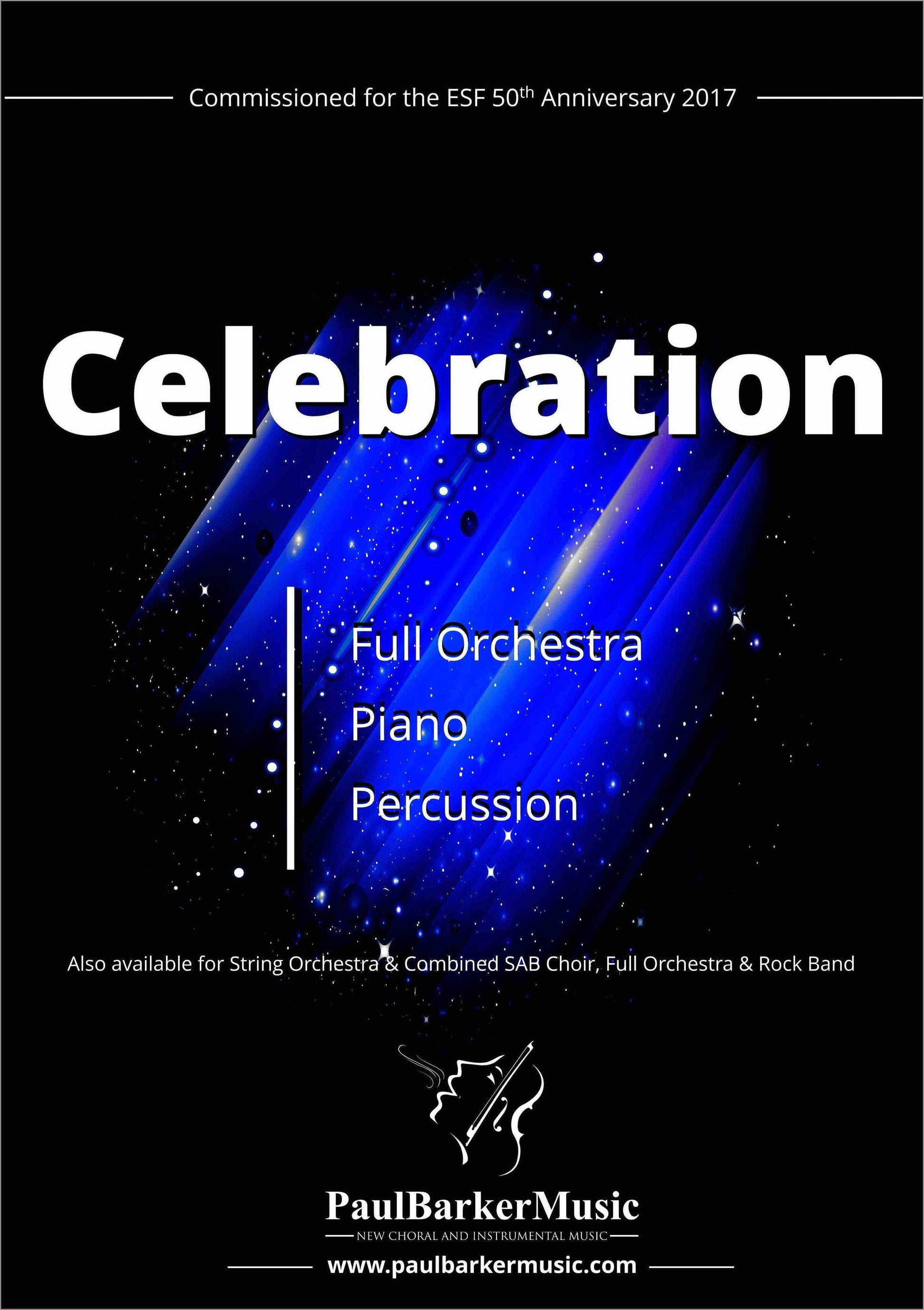 Celebration (Full Orchestra) - Paul Barker Music 