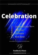 Load image into Gallery viewer, Celebration (SAB Choir &amp; Orchestra) - Paul Barker Music 