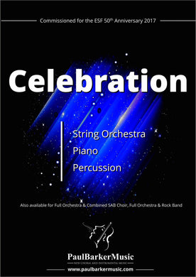 Celebration (String Orchestra) - Paul Barker Music 