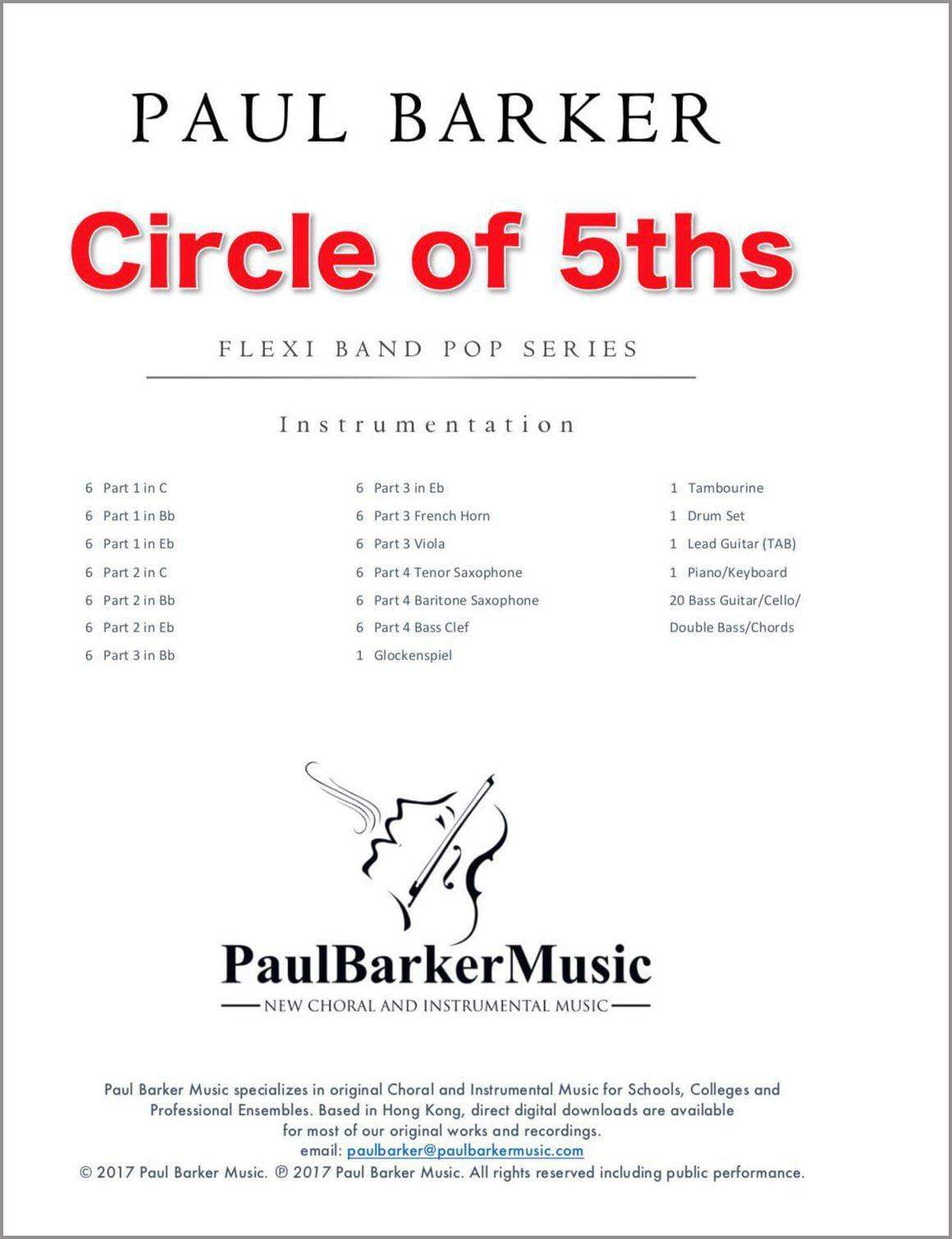 Circle Of 5ths - Paul Barker Music 