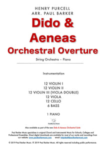 Dido & Aeneas - Orchestral Overture - Paul Barker Music 