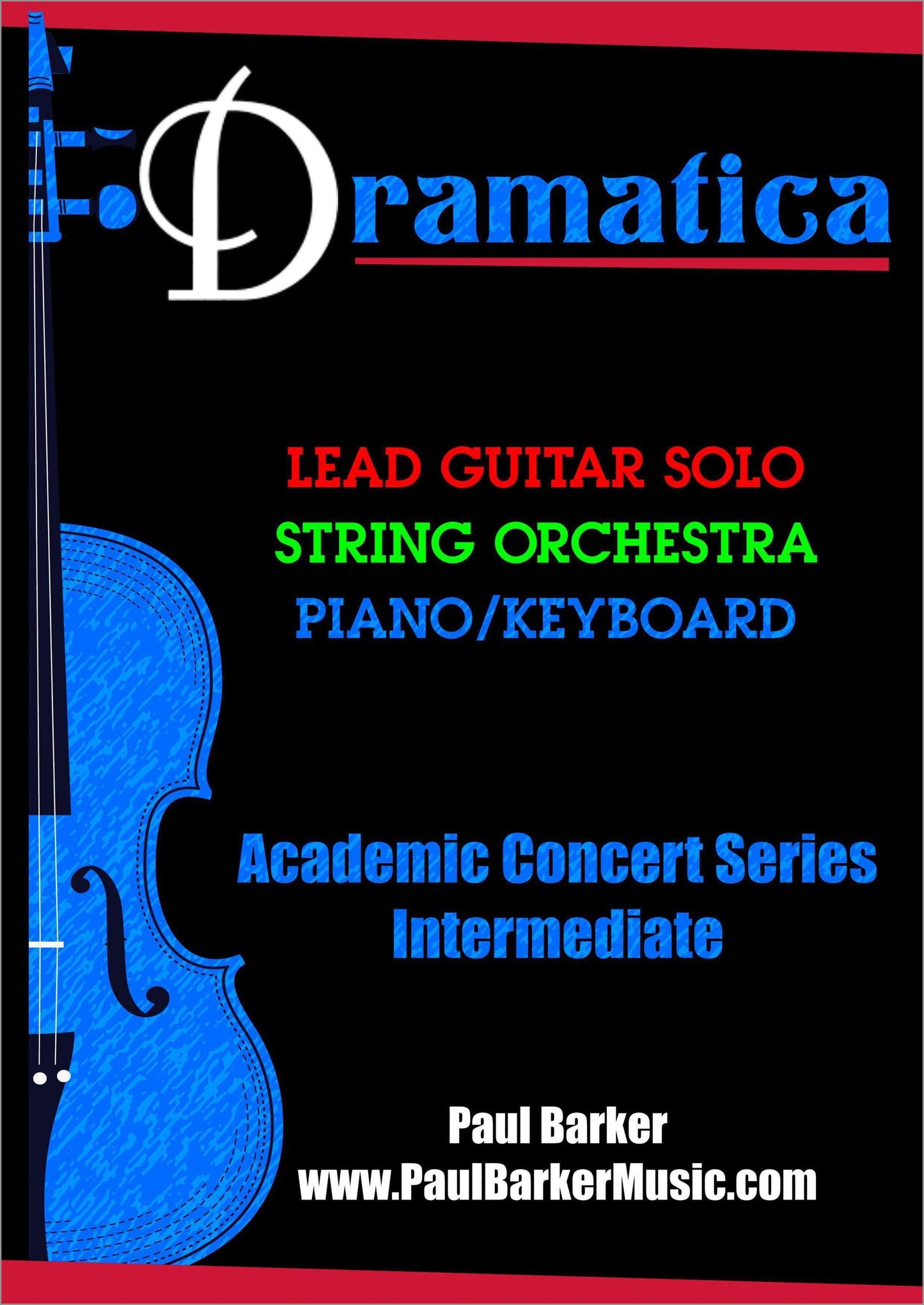 Dramatica (Lead Guitar & String Orchestra) - Paul Barker Music 