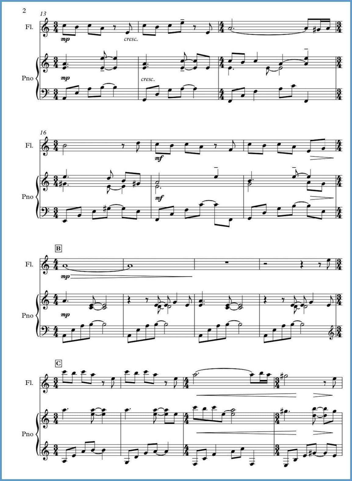 Enigma (Flute & Piano) - Paul Barker Music 
