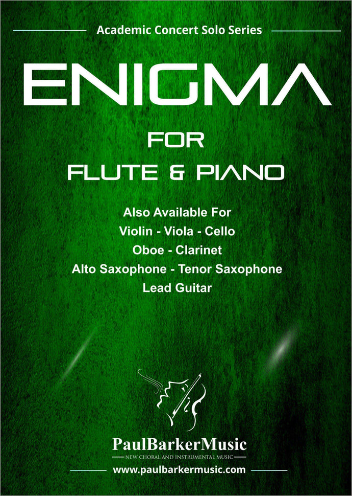 Enigma (Flute & Piano) - Paul Barker Music 