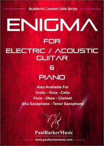 Enigma (Lead & Acoustic Guitar) - Paul Barker Music 
