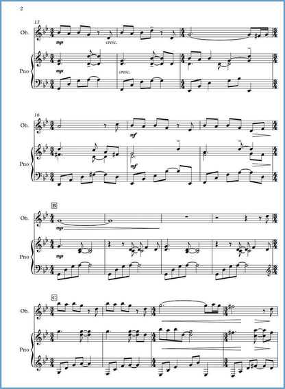 Enigma (Oboe & Piano) - Paul Barker Music 
