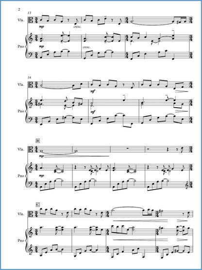 Enigma (Viola & Piano) - Paul Barker Music 