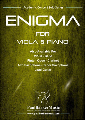 Enigma (Viola & Piano) - Paul Barker Music 