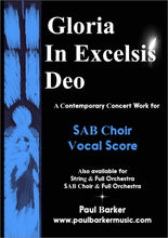 Load image into Gallery viewer, Gloria In Excelsis Deo (SAB Choir &amp; Orchestra) - Paul Barker Music 