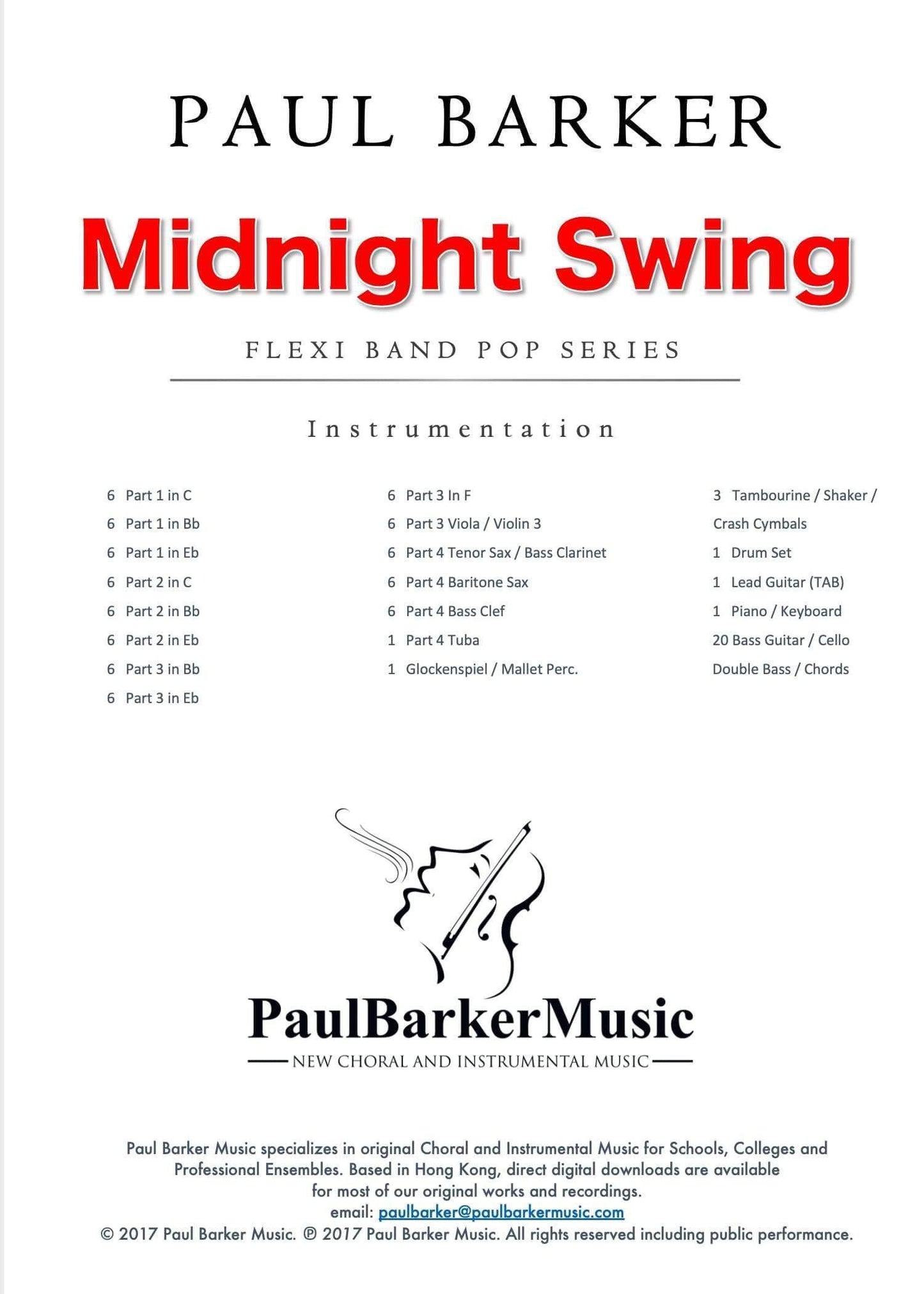 Midnight Swing - Paul Barker Music 