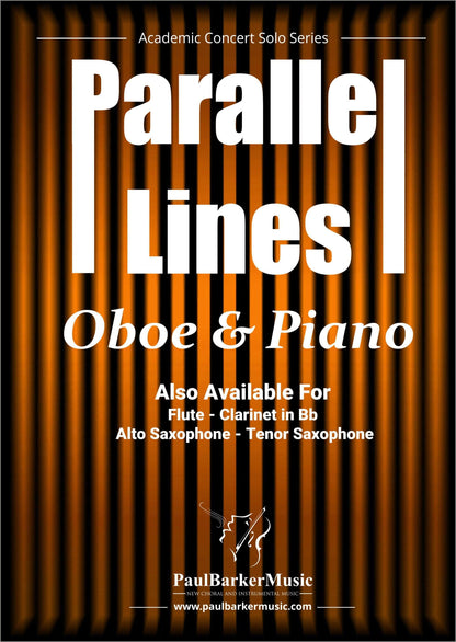 Parallel Lines (Oboe & Piano) - Paul Barker Music 