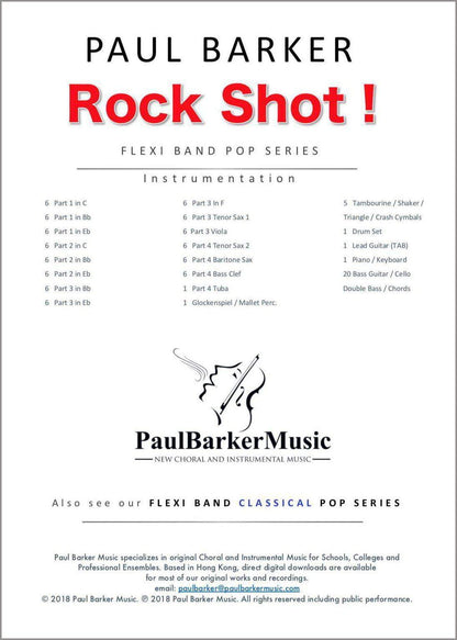 Rock Shot! - Paul Barker Music 