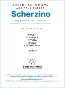 Scherzino - Paul Barker Music 
