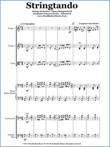 Stringtando (String Orchestra) - Paul Barker Music 